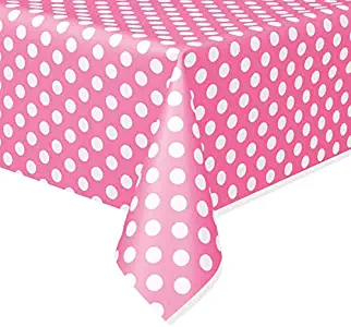 Best pink and gold polka dot table runner