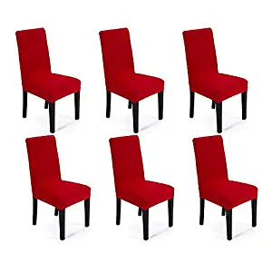 Best 6 pack red chair covers