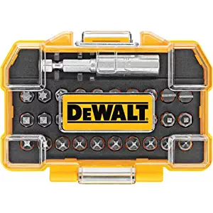 Best dewalt screwdriver bit set with tough case, 45-piece dw2166