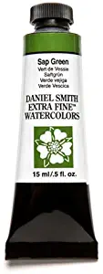 Best daniel smith extra fine watercolors green