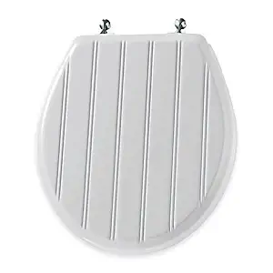 Best mayfair elongated toilet seat, easy clean, metal hinges