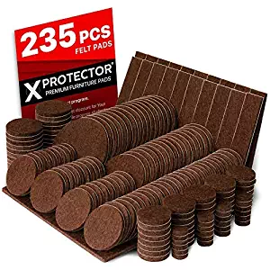 Best felt sliders for chairs