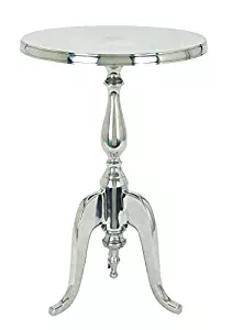 Best round glass side table chrome