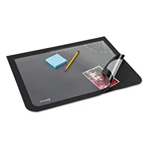 Best small desk pad with clear overlay