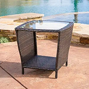 Best small wicker side table outdoor