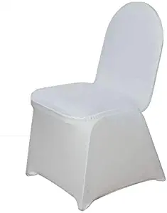 Best wedding chair covers ivory