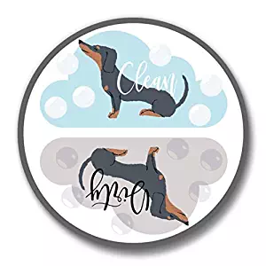 Best dog clean dirty dishwasher magnet