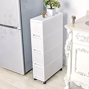 Best slim kitchen cart with drawers