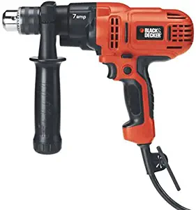 BLACK+DECKER Electric Drill, 1/2-Inch, 7.0 Amp (DR560)