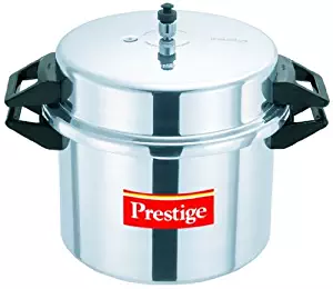 Prestige PPAPC20 Popular Pressure Cooker, 20 Liter, Silver