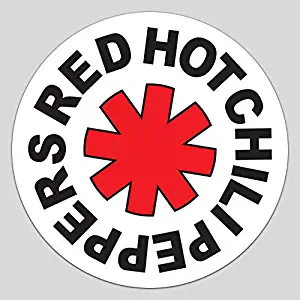 GI Red Hot Chili Peppers Decal Sticker Vinyl | Red Hot Decal | Premium Quality |5" X 5"