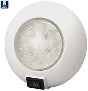 TH Marine LED-51830-DP Dome Light with Switch, Red/White