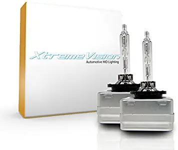 Xtremevision HID Xenon Replacement Bulbs - D1S / D1R / D1C - 5000K Bright White (1 Pair) - 2 Year Warranty