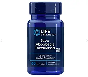 Life Extension - Super-Absorbable Tocotrienols - 60 Gels (Pack of 2)