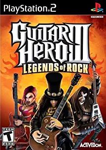 Guitar Hero III: Legends of Rock - PS2 (Renewed)