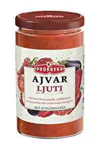 Podravka Ajvar Hot Red Pepper Spread 2.1 lb