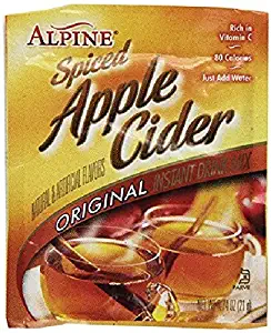 Alpine Spiced Apple Cider Drink Mix, Original, 0.74 oz, 60 count
