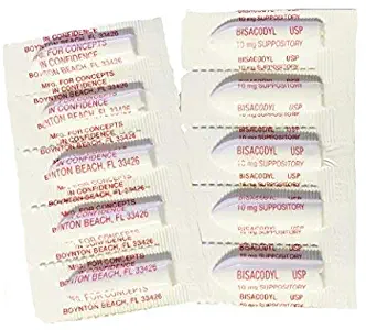 The Magic Bullet Suppository for Constipation - Pack of 10