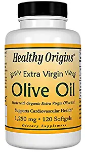 Healthy Origins Extra Virgin Olive Oil Softgels, 120 Count