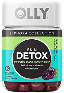 OLLY Skin Detox Gummy Vitamins! Packed with Purifying Antioxidants and Minerals! Vitamin A and Vitamin E Fight Free Radicals & Support A Clear Complexion! (Skin Detox)