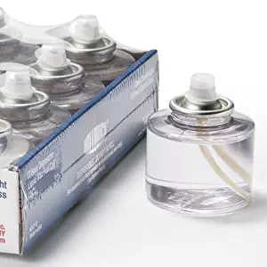 Hollowick Disposable Liquid Paraffin, 12-Pack