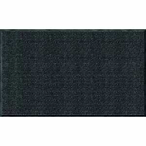 Utility Mats 60-043-1902-3x5 36X60 Rib Onyx Door Mat, 3 X 5-Feet, Pepper