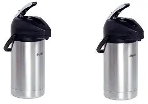 BUNN 32130.0000 3.0-Liter Lever-Action Airpot, Stainless Steel (2, 2-Pack)