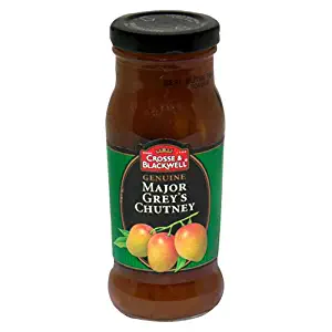 Crosse & Blackwell Genuine Major Grey's Chutney, 9-Ounce Bottles (Pack of 6)