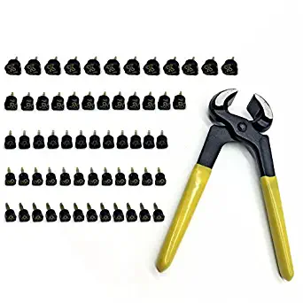 30 Pairs Women's High Heel Shoes Replacement Dowels Repair Tips Pin (8/9/10/11 /12 mm) & Stiletto Remove Pliers Shoe Repair Kit