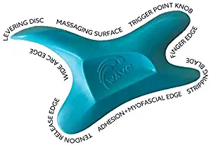 The Wave Tool, The Ultimate Soft Tissue Release Tool. Patented, Ergonomic Massage and IASTM Edge Physical Therapy Tool for adhesions, Trigger Points, myofascial Pain. Edge Release Scraping Tool