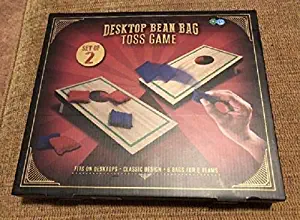 GRAND STAR Desktop Bean Bag Toss Game, Red & Blue (Adult Game Nib)
