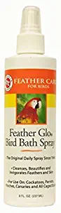 Miracle Care 8 OZ, Relief from Feather Picking and Scratching Feather Glo Bird Bath Spray