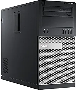 Dell OptiPlex 7010 Minitower Desktop PC - Intel Core i5-3470, 3.2GHz, 8GB, 1TB, DVD, Windows 10 Professional (Renewed)