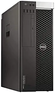 Dell Precision T5810 Workstation E5-1620 V3 3.6GHz 4-Core 64GB DDR4 Quadro 600 480GB SSD + 1TB HDD Win 10 Pro (Renewed) 685W
