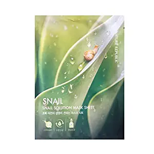 Nature Republic SNAIL Solution SAMPLE Mask Sheets 30pcs Value Pack REGULAR SHEET [VM KOREA]