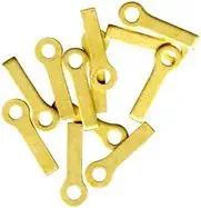 Brass Handy Hangers Pack of 12 for Stained Glass