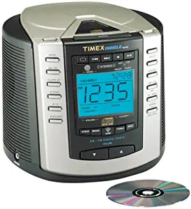 Timex T600B CD Stereo Clock Radio with Nature Sounds (Black) (Discontinued by Manufacturer)