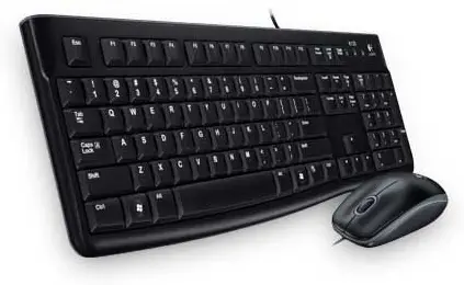 Logitech 920-002478 K120 USB Keyboard (with Mouse)