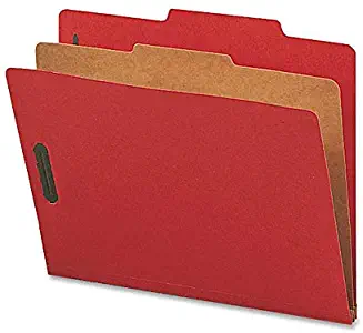 Nature Saver Classification Folders, Bright Red (NATSP17201)
