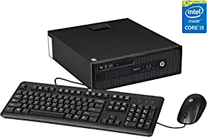 HP EliteDesk 800 G1 Small Form Desktop Computer Tower PC (Intel Quad Core i7-4770, 16GB Ram, 240GB Solid State SSD, WiFi) Win 10 Pro Dual Monitor Support HDMI + VGA (Renewed)