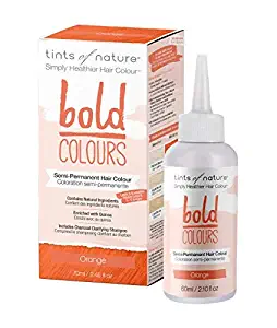 Tints of Nature Bold Orange - Semi Permanent Natural Hair Dye, Single