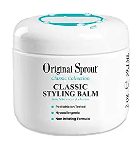 Original Sprout Natural Styling Balm. Non-Toxic Firm Holding Hair Styling Balm. 2 Ounces Single Pack. (Packaging May Vary)