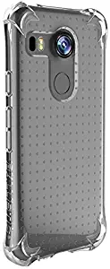 LG Nexus 5X Case, Ballistic [Jewel] Six-sided - 6ft Drop Test Certified Case Protection [Clear] Reinforced Bumper