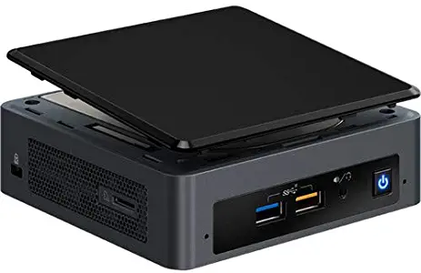 Intel NUC NUC8i5BEK Mini PC/HTPC, Intel Quad-Core i5-8259U 2.3GHz, 8GB DDR4, 240GB m.2 SSD, Windows 10 Pro, WiFi, Bluetooth, 4k Support, Dual Monitor Capable (i5 NUC Slim 8GB RAM + 240GB SSD)