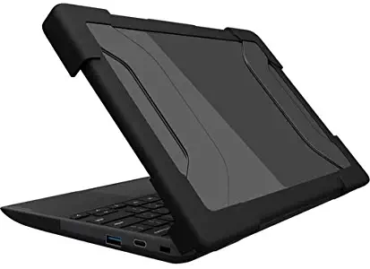 MAXCases EdgeProtect case with FrameGuard for HP Chromebook 11" G6 EE - Lighter, Slimmer Laptop/Chromebook Case with Greater Drop Protection (Black)