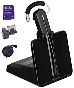 Plantronics CS540 Wireless Headset System Bundled with Lifter, Busy Light and Headset Advisor Wipe- Professional Package