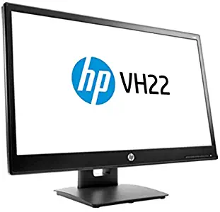 HP 21.5-Inch Screen LED-Lit Monitor Black (V9E67AA#ABA)