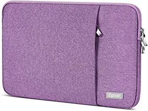 Egiant Laptop Sleeve Water-Resistant Protective Cases Bag Compatible 14-15.4 Inch Notebook,2019 New MacBook Pro 16 A2141,MacBook Pro 15 Retina,Chromebook 14,14 Inch Computer Carrying Cases-Purple