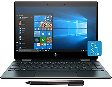 HP - Spectre x360 2-in-1 13.3" FHD Touch-Screen Laptop - Intel Core i7, 16GB Memory, 512GB SSD, Fingerprint Reader, Bang & Olufsen, 13-AP0033DX (Renewed) (HP Stylus Pen)
