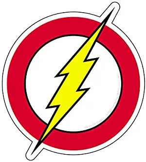 C&D Visionary DC Comic Originals Flash Logo Sticker